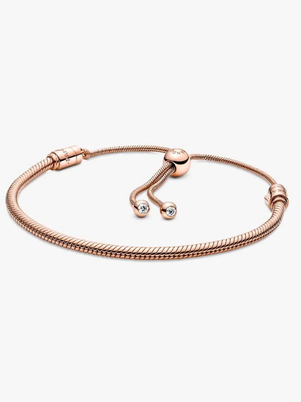 Pandora Moments Snake Chain Slider Bracelet